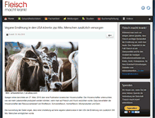 Tablet Screenshot of fleisch-macht-krank.de